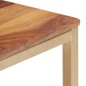 vidaXL Beistelltisch 60x60x40 cm Massivholz vidaXL Beistelltisch 60x60x40 cm Massivholz