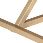 vidaXL Beistelltisch 60x60x40 cm Massivholz vidaXL Beistelltisch 60x60x40 cm Massivholz