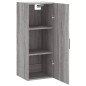 vidaXL Wandschrank Grau Sonoma 34,5x34x90 cm vidaXL Wandschrank Grau Sonoma 34,5x34x90 cm