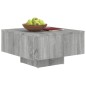 vidaXL Couchtisch Grau Sonoma 60x60x31,5 cm Holzwerkstoff vidaXL Couchtisch Grau Sonoma 60x60x31,5 cm Holzwerkstoff