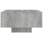 vidaXL Couchtisch Grau Sonoma 60x60x31,5 cm Holzwerkstoff vidaXL Couchtisch Grau Sonoma 60x60x31,5 cm Holzwerkstoff