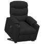 vidaXL Aufstehsessel Schwarz Stoff vidaXL Aufstehsessel Schwarz Stoff