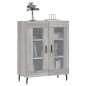 vidaXL Sideboard Grau Sonoma 69,5x34x90 cm Holzwerkstoff vidaXL Sideboard Grau Sonoma 69,5x34x90 cm Holzwerkstoff