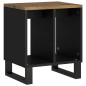 vidaXL Beistelltisch 40x31x46 cm Massivholz Mango & Holzwerkstoff vidaXL Beistelltisch 40x31x46 cm Massivholz Mango & Holzwerkstoff