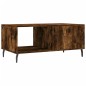 vidaXL Couchtisch Räuchereiche 90x50x40 cm Holzwerkstoff vidaXL Couchtisch Räuchereiche 90x50x40 cm Holzwerkstoff