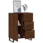 vidaXL Sideboard Braun Eichen-Optik 69,5x34x90 cm Holzwerkstoff vidaXL Sideboard Braun Eichen-Optik 69,5x34x90 cm Holzwerkstoff