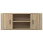 vidaXL TV-Schrank Sonoma-Eiche 100x35x40 cm Holzwerkstoff vidaXL TV-Schrank Sonoma-Eiche 100x35x40 cm Holzwerkstoff