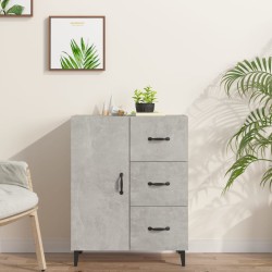 vidaXL Sideboard Betongrau 69,5x34x90 cm Holzwerkstoff