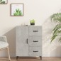 vidaXL Sideboard Betongrau 69,5x34x90 cm Holzwerkstoff vidaXL Sideboard Betongrau 69,5x34x90 cm Holzwerkstoff