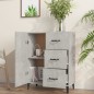 vidaXL Sideboard Betongrau 69,5x34x90 cm Holzwerkstoff vidaXL Sideboard Betongrau 69,5x34x90 cm Holzwerkstoff