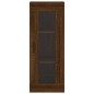 vidaXL Wandschrank Braun Eichen-Optik 34,5x34x90 cm vidaXL Wandschrank Braun Eichen-Optik 34,5x34x90 cm