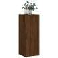 vidaXL Wandschrank Braun Eichen-Optik 34,5x34x90 cm vidaXL Wandschrank Braun Eichen-Optik 34,5x34x90 cm
