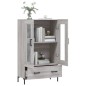 vidaXL Highboard Grau Sonoma 69,5x31x115 cm Holzwerkstoff vidaXL Highboard Grau Sonoma 69,5x31x115 cm Holzwerkstoff