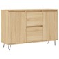 vidaXL Sideboard Sonoma-Eiche 104x35x70 cm Holzwerkstoff vidaXL Sideboard Sonoma-Eiche 104x35x70 cm Holzwerkstoff