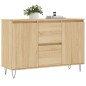 vidaXL Sideboard Sonoma-Eiche 104x35x70 cm Holzwerkstoff vidaXL Sideboard Sonoma-Eiche 104x35x70 cm Holzwerkstoff