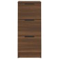 vidaXL Sideboards 2 Stk. Braun Eichen-Optik 30x30x70 cm Holzwerkstoff vidaXL Sideboards 2 Stk. Braun Eichen-Optik 30x30x70 cm Holzwerkstoff