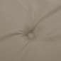Gartenstuhl-Kissen 2 Stk. Taupe 40x40x3 cm Oxford-Gewebe Gartenstuhl-Kissen 2 Stk. Taupe 40x40x3 cm Oxford-Gewebe