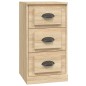 vidaXL Sideboards 3 Stk. Sonoma-Eiche Holzwerkstoff vidaXL Sideboards 3 Stk. Sonoma-Eiche Holzwerkstoff