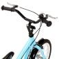 vidaXL Kinderfahrrad 16 Zoll Schwarz und Blau vidaXL Kinderfahrrad 16 Zoll Schwarz und Blau