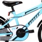 vidaXL Kinderfahrrad 16 Zoll Schwarz und Blau vidaXL Kinderfahrrad 16 Zoll Schwarz und Blau