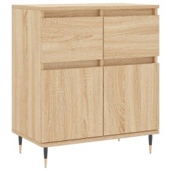 vidaXL Sideboard Sonoma-Eiche 60x35x70 cm Holzwerkstoff