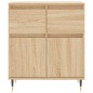 vidaXL Sideboard Sonoma-Eiche 60x35x70 cm Holzwerkstoff vidaXL Sideboard Sonoma-Eiche 60x35x70 cm Holzwerkstoff