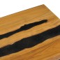 vidaXL Couchtisch 100×50×40 cm Teak-Massivholz und Lavastein vidaXL Couchtisch 100×50×40 cm Teak-Massivholz und Lavastein