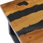vidaXL Couchtisch 100×50×40 cm Teak-Massivholz und Lavastein vidaXL Couchtisch 100×50×40 cm Teak-Massivholz und Lavastein