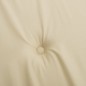 Gartenstuhl-Kissen 6 Stk. Beige 50x50x3 cm Oxford-Gewebe Gartenstuhl-Kissen 6 Stk. Beige 50x50x3 cm Oxford-Gewebe