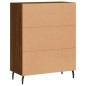 vidaXL Sideboard Braun Eichen-Optik 69,5x34x90 cm Holzwerkstoff vidaXL Sideboard Braun Eichen-Optik 69,5x34x90 cm Holzwerkstoff