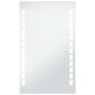 vidaXL Badezimmer-Wandspiegel mit LEDs 60x100 cm