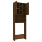 vidaXL Waschmaschinenschrank Braun Eichen-Optik 64x25,5x190 cm vidaXL Waschmaschinenschrank Braun Eichen-Optik 64x25,5x190 cm