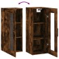 vidaXL Wandschrank Räuchereiche 34,5x34x90 cm vidaXL Wandschrank Räuchereiche 34,5x34x90 cm