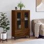 vidaXL Highboard Braun Eichen-Optik 69,5x31x115 cm Holzwerkstoff vidaXL Highboard Braun Eichen-Optik 69,5x31x115 cm Holzwerkstoff