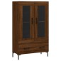 vidaXL Highboard Braun Eichen-Optik 69,5x31x115 cm Holzwerkstoff vidaXL Highboard Braun Eichen-Optik 69,5x31x115 cm Holzwerkstoff