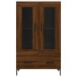 vidaXL Highboard Braun Eichen-Optik 69,5x31x115 cm Holzwerkstoff vidaXL Highboard Braun Eichen-Optik 69,5x31x115 cm Holzwerkstoff
