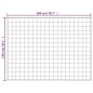 vidaXL Gewichtsdecke Blau 150x200 cm 7 kg Stoff vidaXL Gewichtsdecke Blau 150x200 cm 7 kg Stoff
