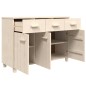vidaXL Sideboard HAMAR Honigbraun 113x40x80 cm Massivholz Kiefer vidaXL Sideboard HAMAR Honigbraun 113x40x80 cm Massivholz Kiefer