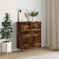 vidaXL Sideboard Räuchereiche 69,5x34x90 cm Holzwerkstoff vidaXL Sideboard Räuchereiche 69,5x34x90 cm Holzwerkstoff