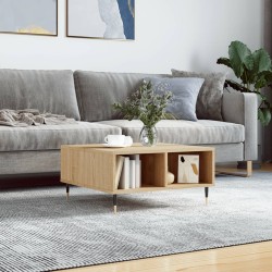 vidaXL Couchtisch Sonoma-Eiche 60x60x30 cm Holzwerkstoff