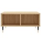 vidaXL Couchtisch Sonoma-Eiche 60x60x30 cm Holzwerkstoff