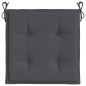 vidaXL Gartenstuhl-Kissen 6 Stk. Anthrazit 40x40x3 cm Oxford-Gewebe vidaXL Gartenstuhl-Kissen 6 Stk. Anthrazit 40x40x3 cm Oxford-Gewebe