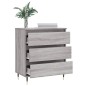 vidaXL Sideboard Grau Sonoma 60x35x70 cm Holzwerkstoff vidaXL Sideboard Grau Sonoma 60x35x70 cm Holzwerkstoff