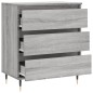 vidaXL Sideboard Grau Sonoma 60x35x70 cm Holzwerkstoff vidaXL Sideboard Grau Sonoma 60x35x70 cm Holzwerkstoff