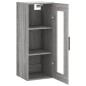 vidaXL Wandschrank Grau Sonoma 34,5x34x90 cm vidaXL Wandschrank Grau Sonoma 34,5x34x90 cm