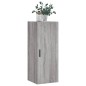 vidaXL Wandschrank Grau Sonoma 34,5x34x90 cm vidaXL Wandschrank Grau Sonoma 34,5x34x90 cm