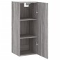 vidaXL Wandschrank Grau Sonoma 34,5x34x90 cm vidaXL Wandschrank Grau Sonoma 34,5x34x90 cm