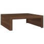 vidaXL Couchtisch Braun Eiche 100x100x35 cm Holzwerkstoff vidaXL Couchtisch Braun Eiche 100x100x35 cm Holzwerkstoff