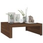 vidaXL Couchtisch Braun Eiche 100x100x35 cm Holzwerkstoff vidaXL Couchtisch Braun Eiche 100x100x35 cm Holzwerkstoff