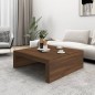 vidaXL Couchtisch Braun Eiche 100x100x35 cm Holzwerkstoff vidaXL Couchtisch Braun Eiche 100x100x35 cm Holzwerkstoff